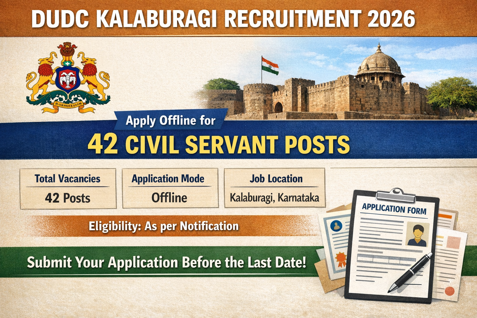 DUDC Kalaburagi Recruitment 2026