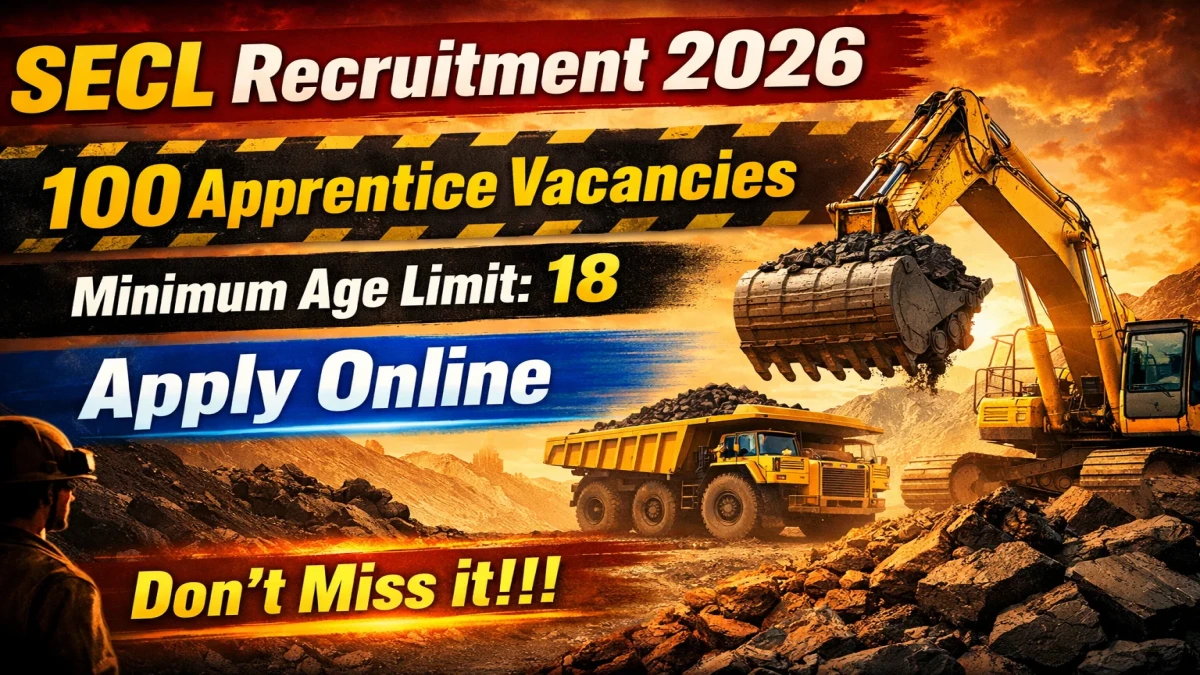 SECL Apprentice Recruitment 2026