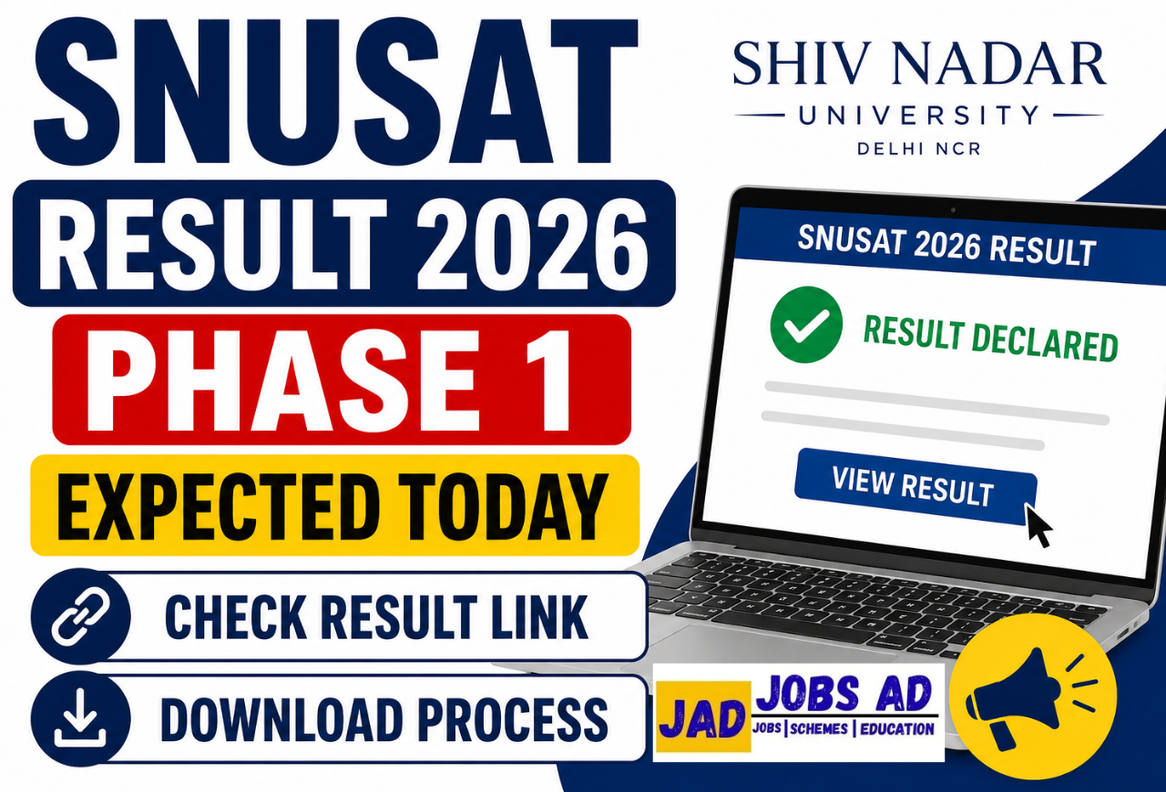 SNUSAT Result 2026